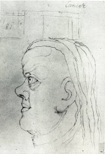 Cabeza de Cáncer de William Blake